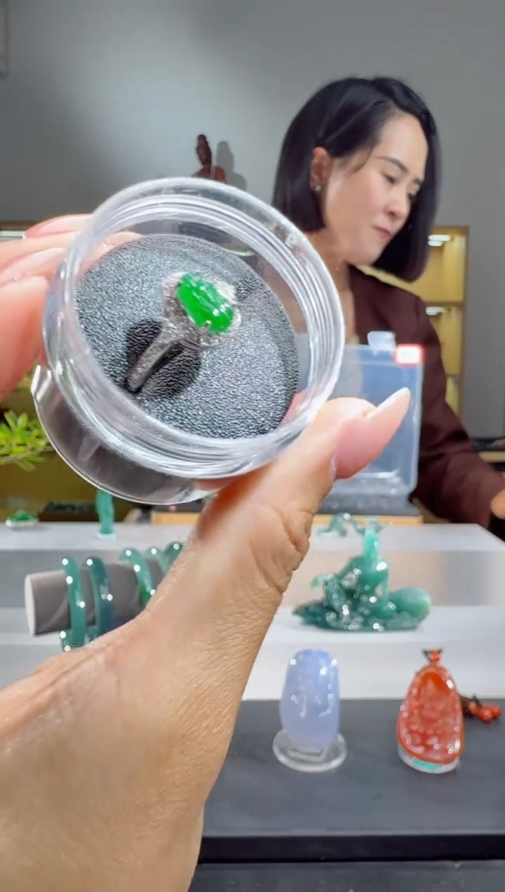 未镶嵌翡翠耳饰耳饰（多样性发其一）