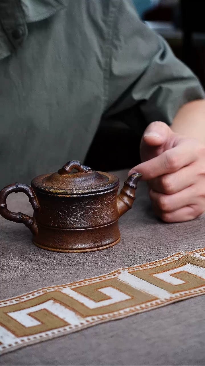 茶壶紫砂宜兴紫砂柴烧