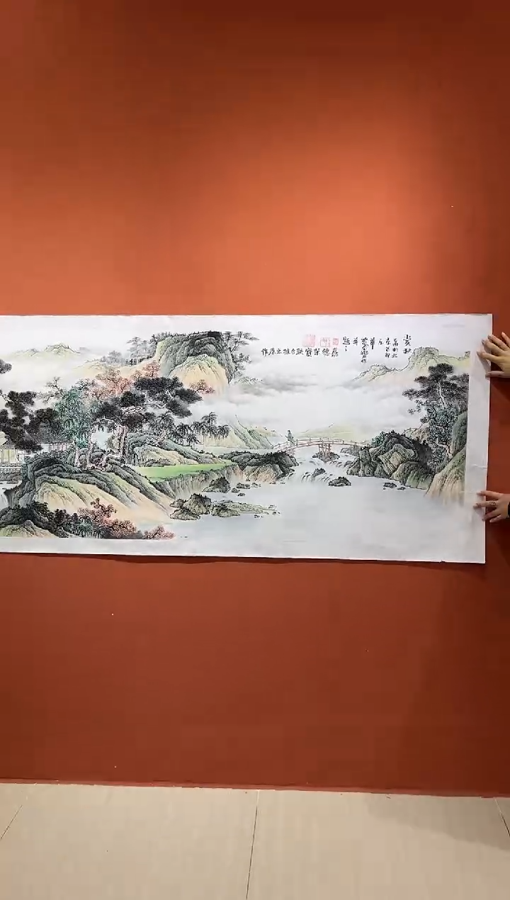 【闪购商品】国画郑乐华手绘绘画作品7-48