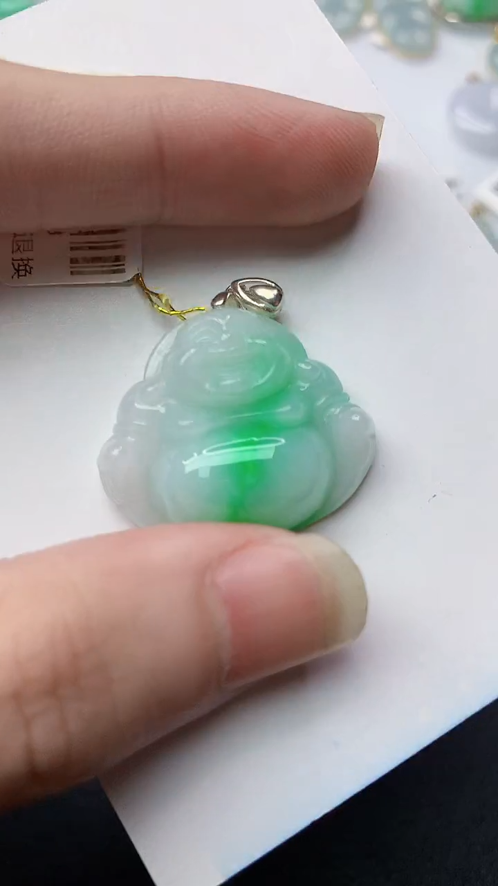 【闪购商品】翡翠颈饰银S925镶嵌30.........