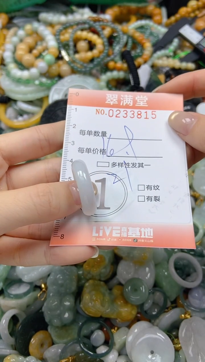 未镶嵌挂件翡翠闪购0233815