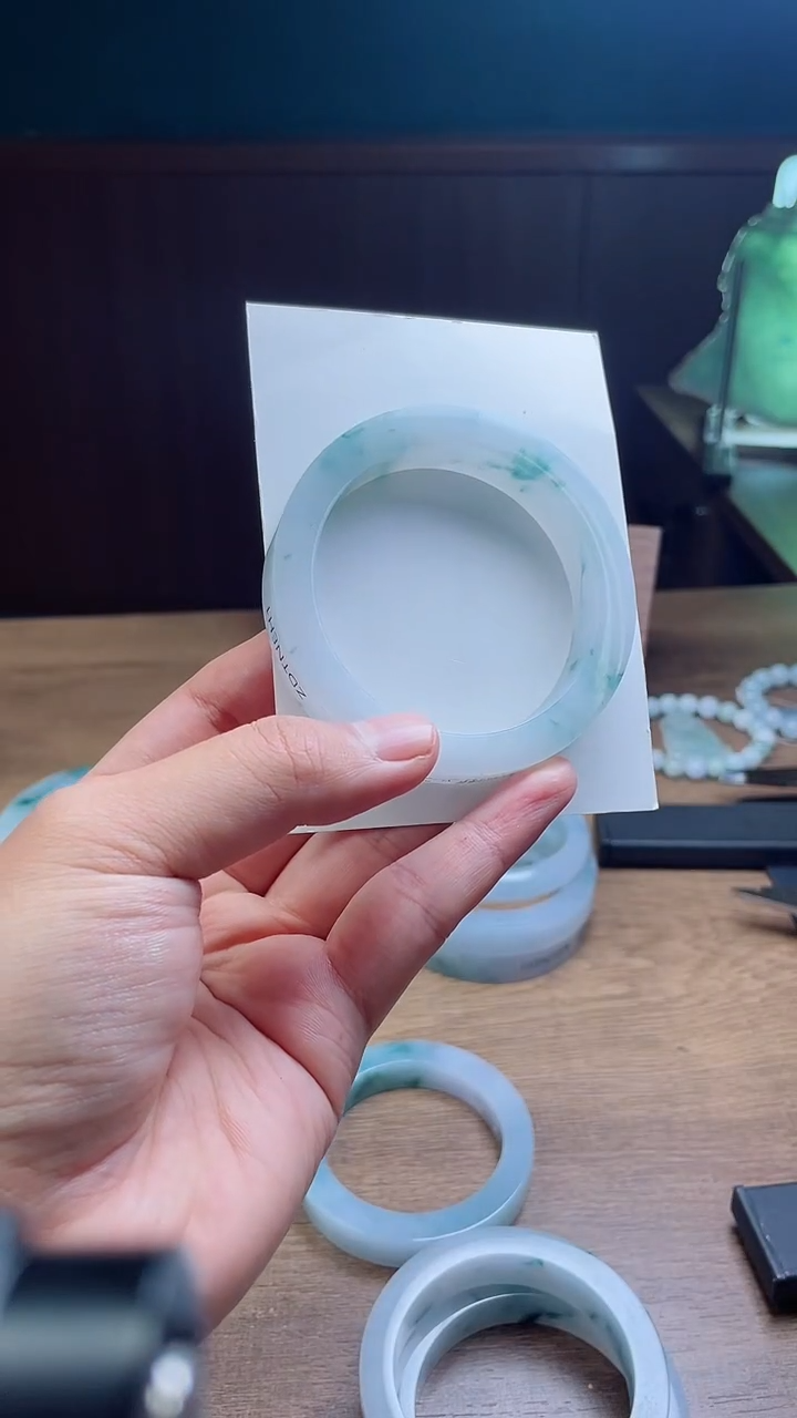 定制翡翠手镯未镶嵌文*定制