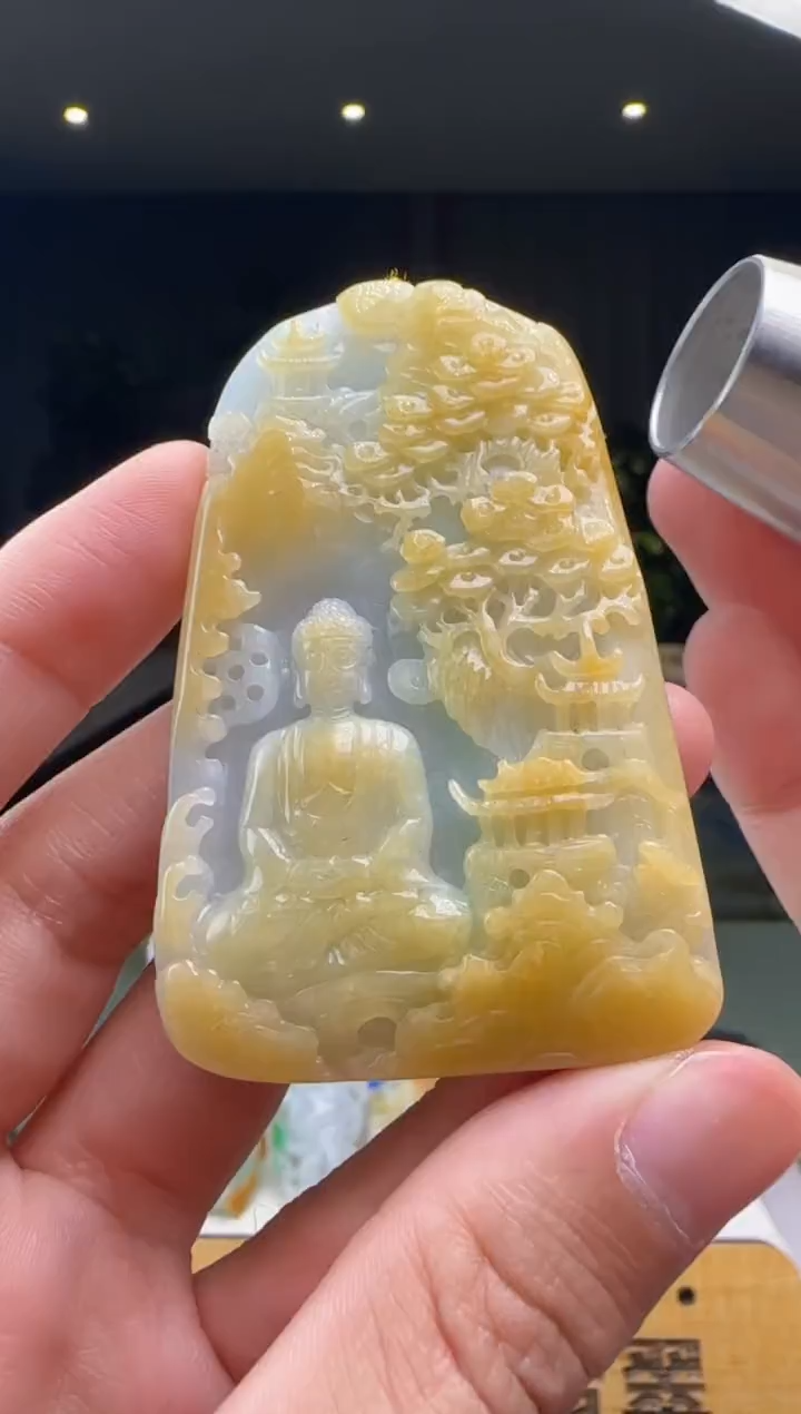 【闪购商品】翡翠颈饰未镶嵌XM@@960Q3J11666