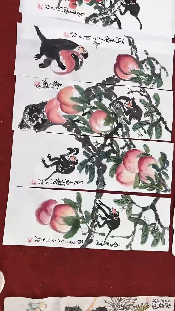 国画周大拙/国画/花鸟