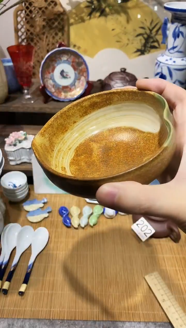 瓷片陶胎手捏公道杯