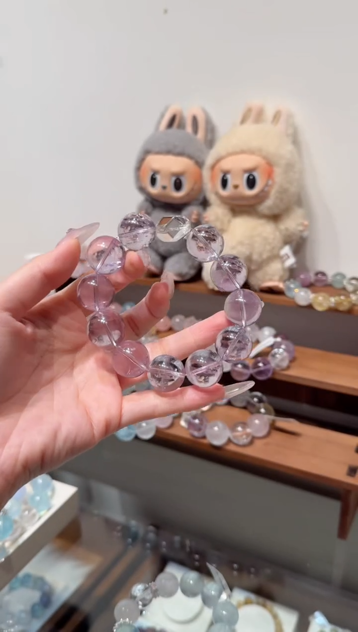 水晶手串未镶嵌尾***巾）拍4单发一串 拍1单发单珠 多样性发货