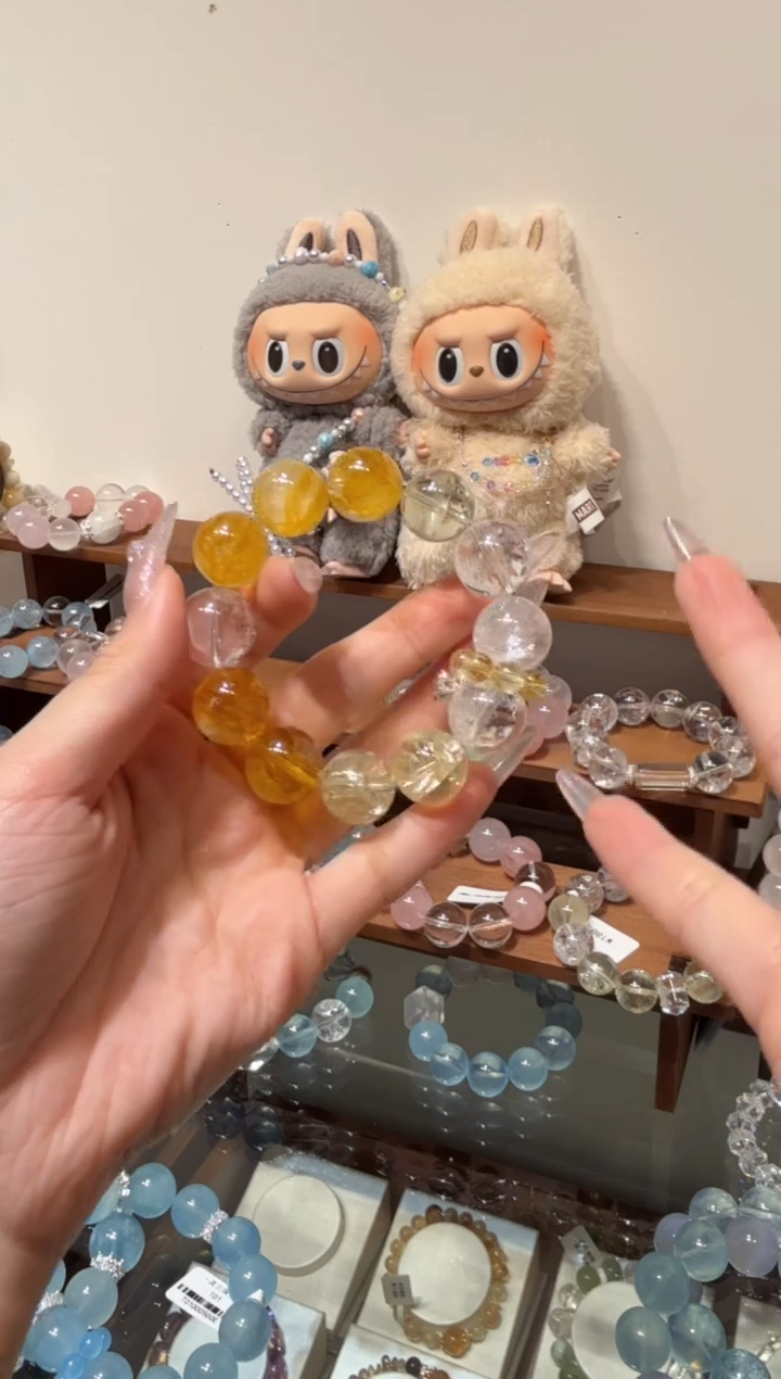 水晶手串未镶嵌）拍4单发一串 拍1单发单珠 多样性发货