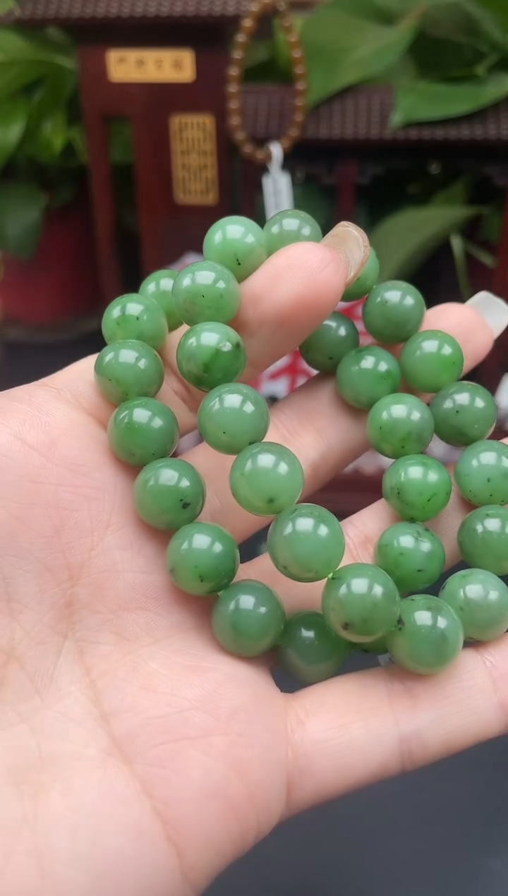 未镶嵌手串和田玉手串XB08多样性发其一