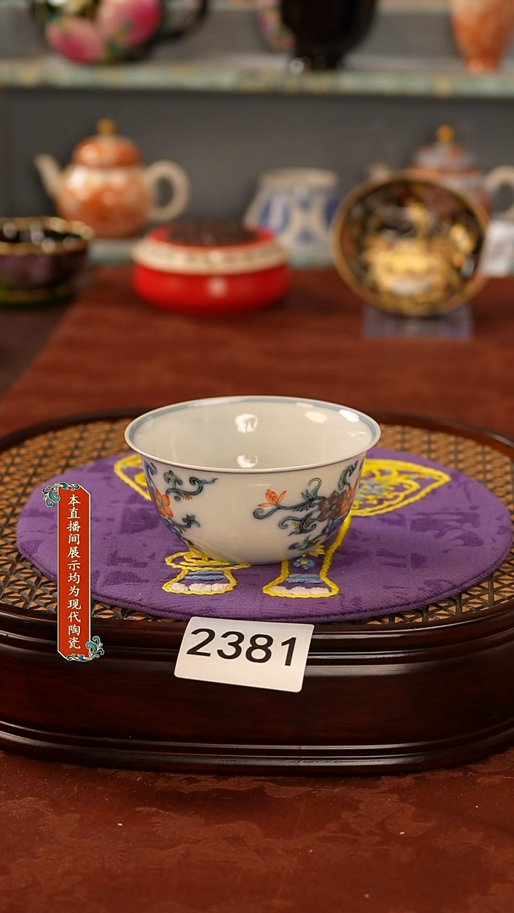 瓷片景德镇手工手绘2381