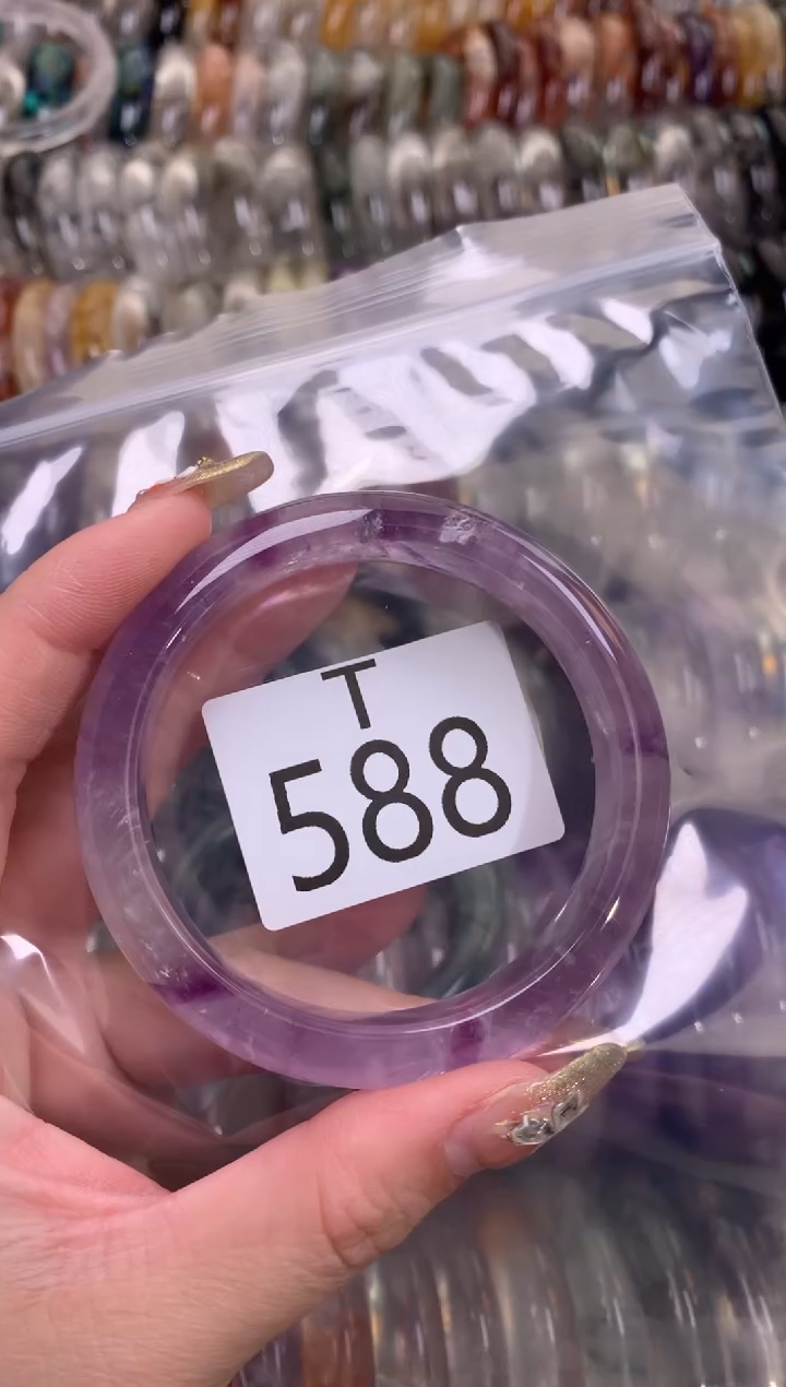 【闪购商品】水晶水晶手镯未镶嵌588-56