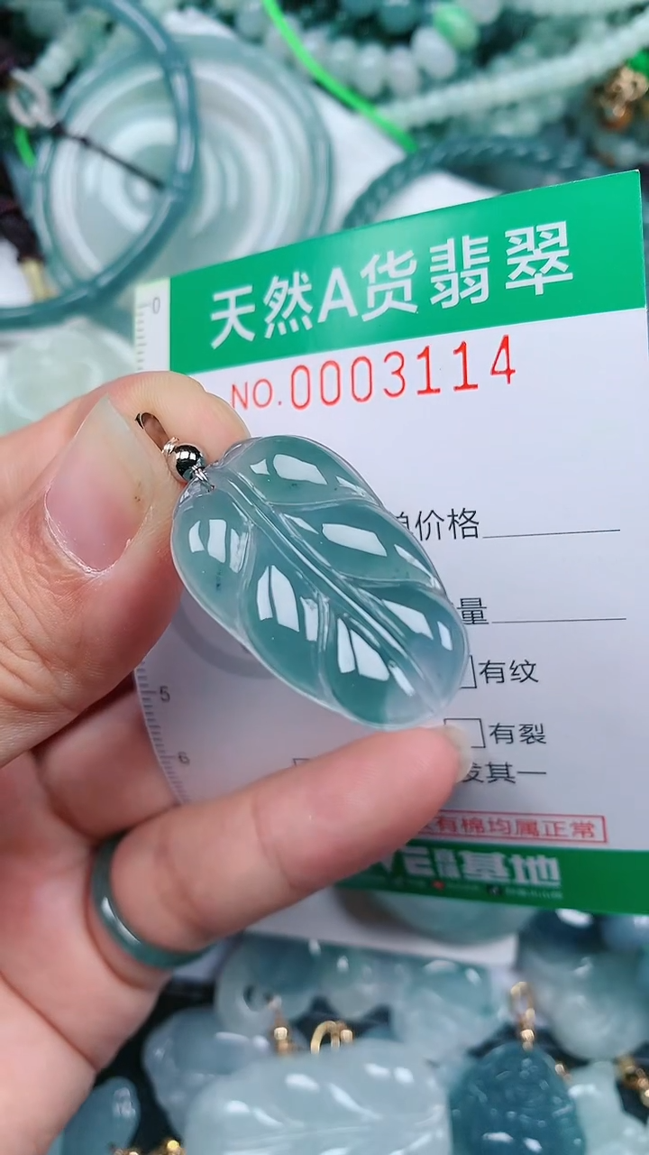 颈饰未镶嵌翡翠.0003114