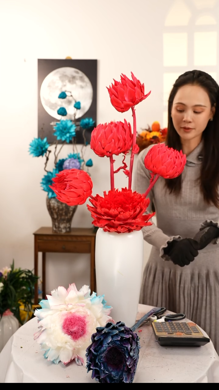 洋蓟永生花    A48