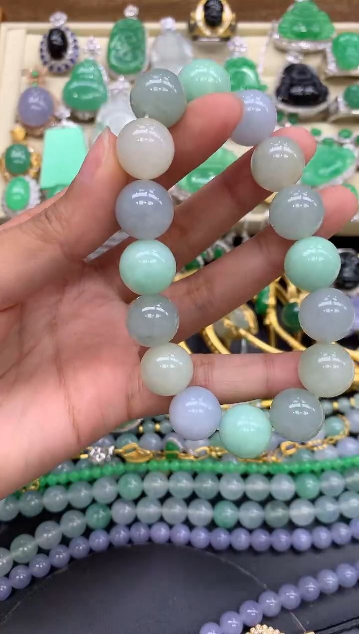 【闪购商品】翡翠手串未镶嵌221-中国好珍宝