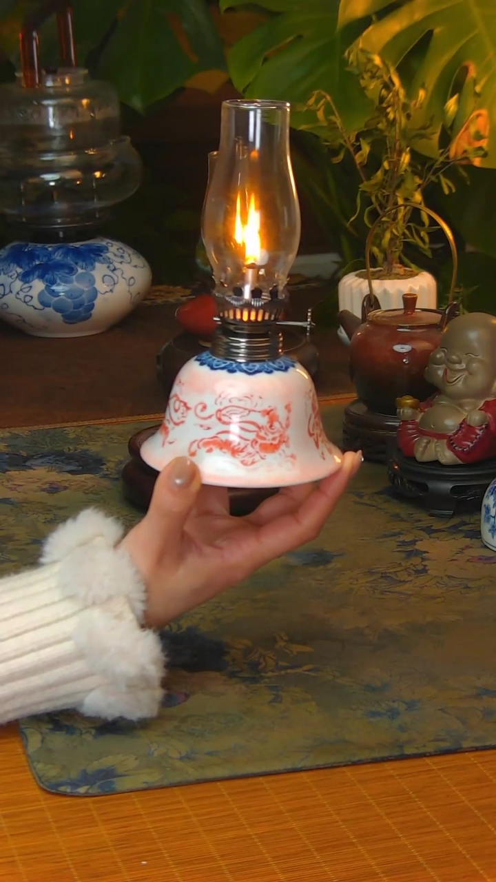 【闪购商品】景德镇陶瓷灯摆件