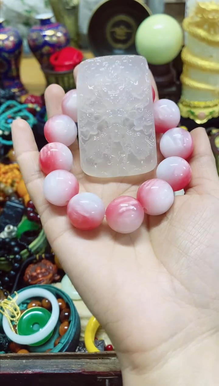 【闪购商品】琥珀手串未镶嵌主播推荐主播推荐