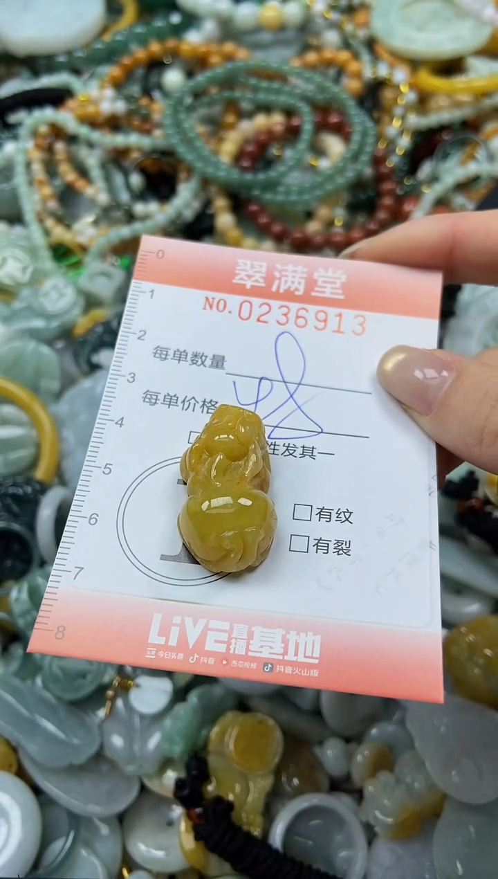 未镶嵌挂件翡翠闪购0236913