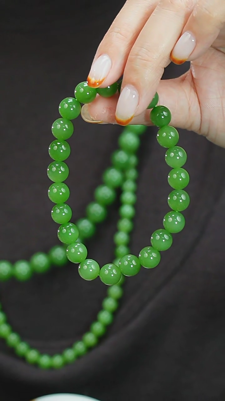 【闪购商品】和田玉7mm+未镶嵌手串