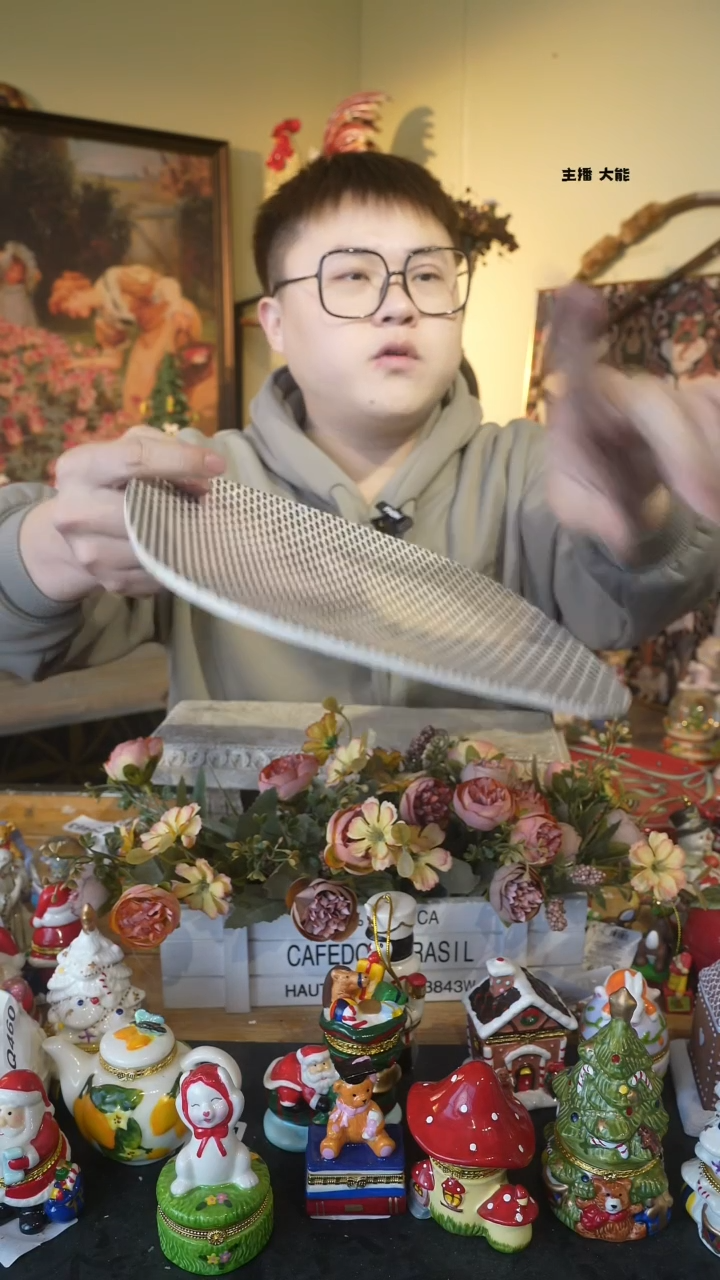 【闪购商品】默认微瑕高端树脂陶瓷摆件Q571