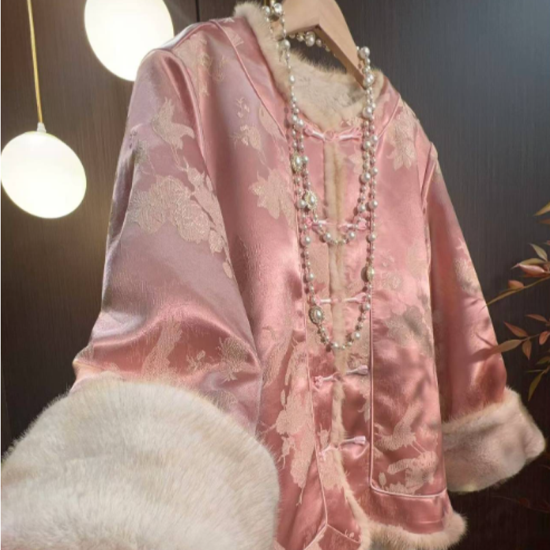 品优-2025冬款新中式新款高端气质新中式外套2025D2027-乖乖