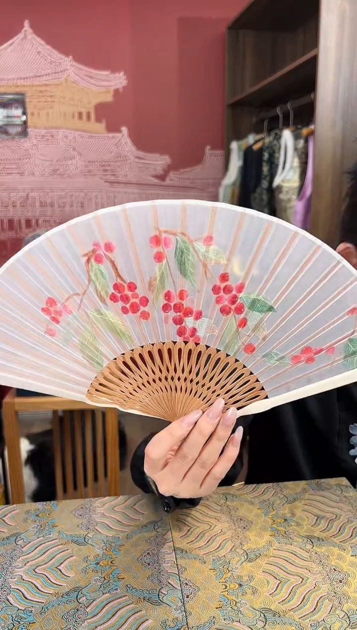 【闪购商品】刺绣苏绣非遗双面绣折扇