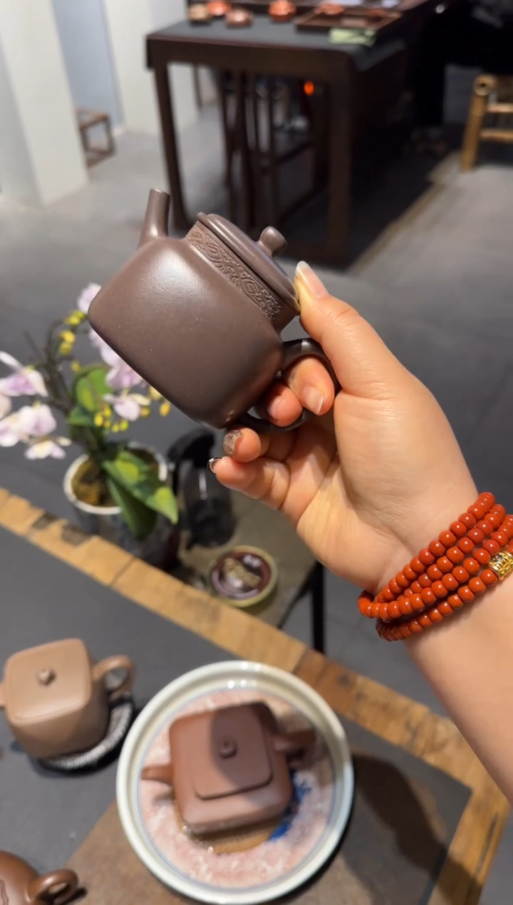 【闪购商品】紫砂茶壶四方言心