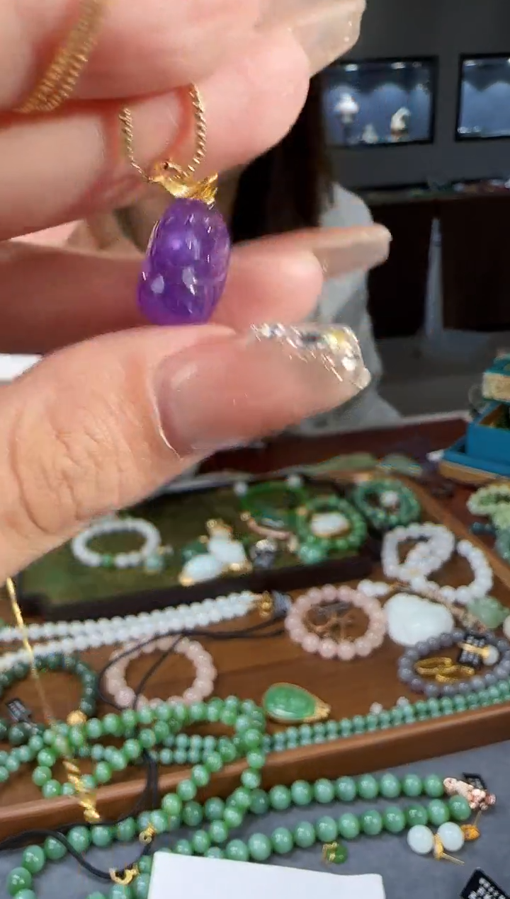 银S925镶嵌吊坠(不含链)水晶1