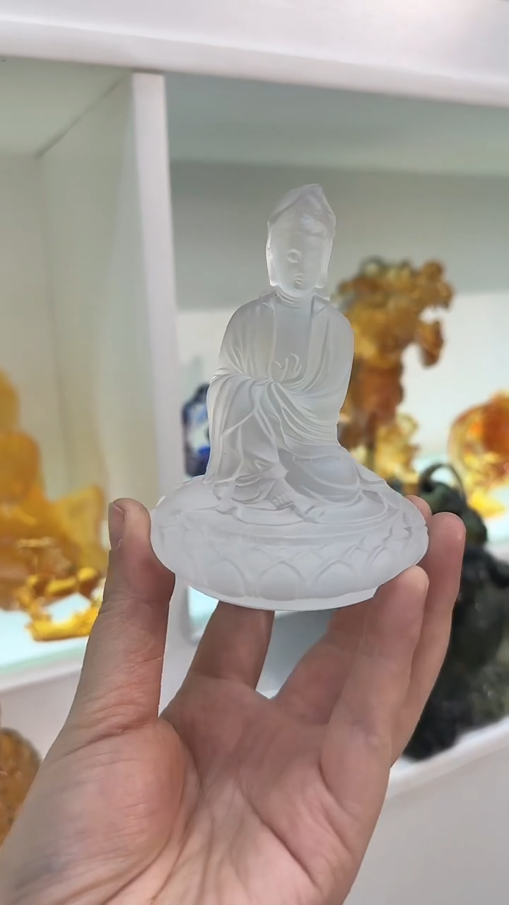 手工艺品琉璃观音