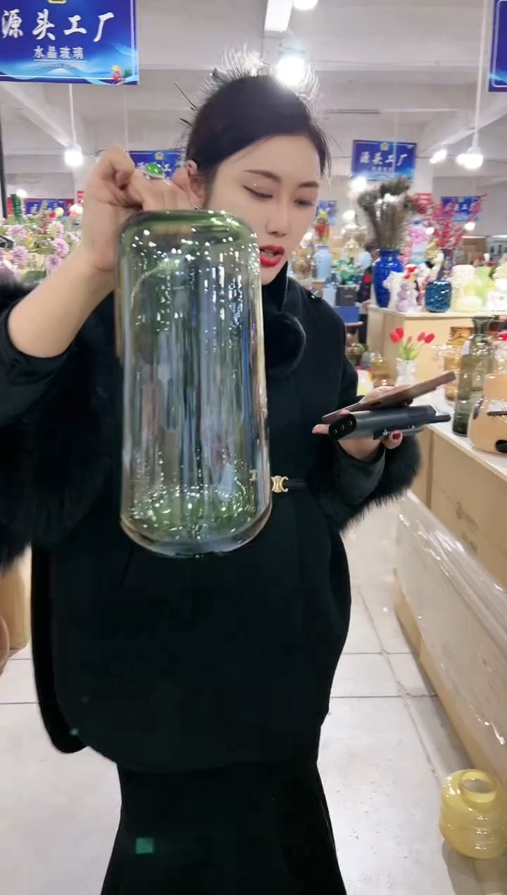 【闪购商品】玻璃私花贸易祁琪-微瑕--3QV7Z