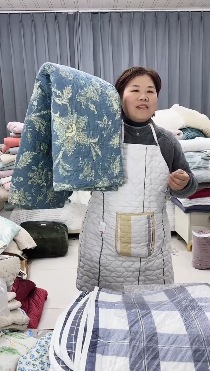 棉1.3*2.0凤尾兰纯棉两件套