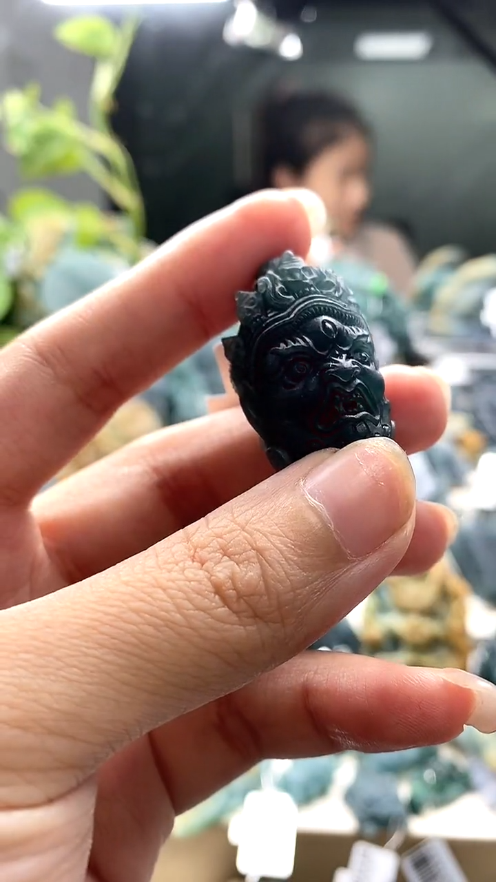 定制翡翠未镶嵌B****瓷翡翠毛货不退不换6.13