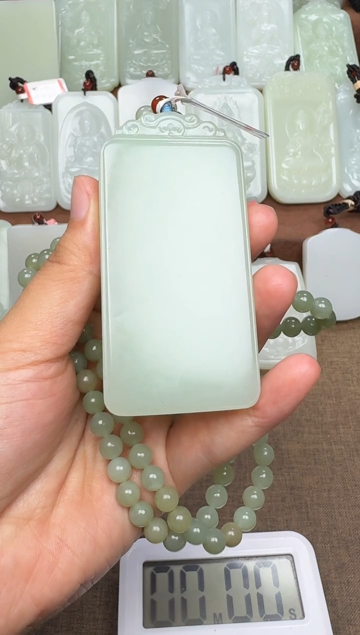 【闪购商品】和田玉颈饰未镶嵌和田玉挂件