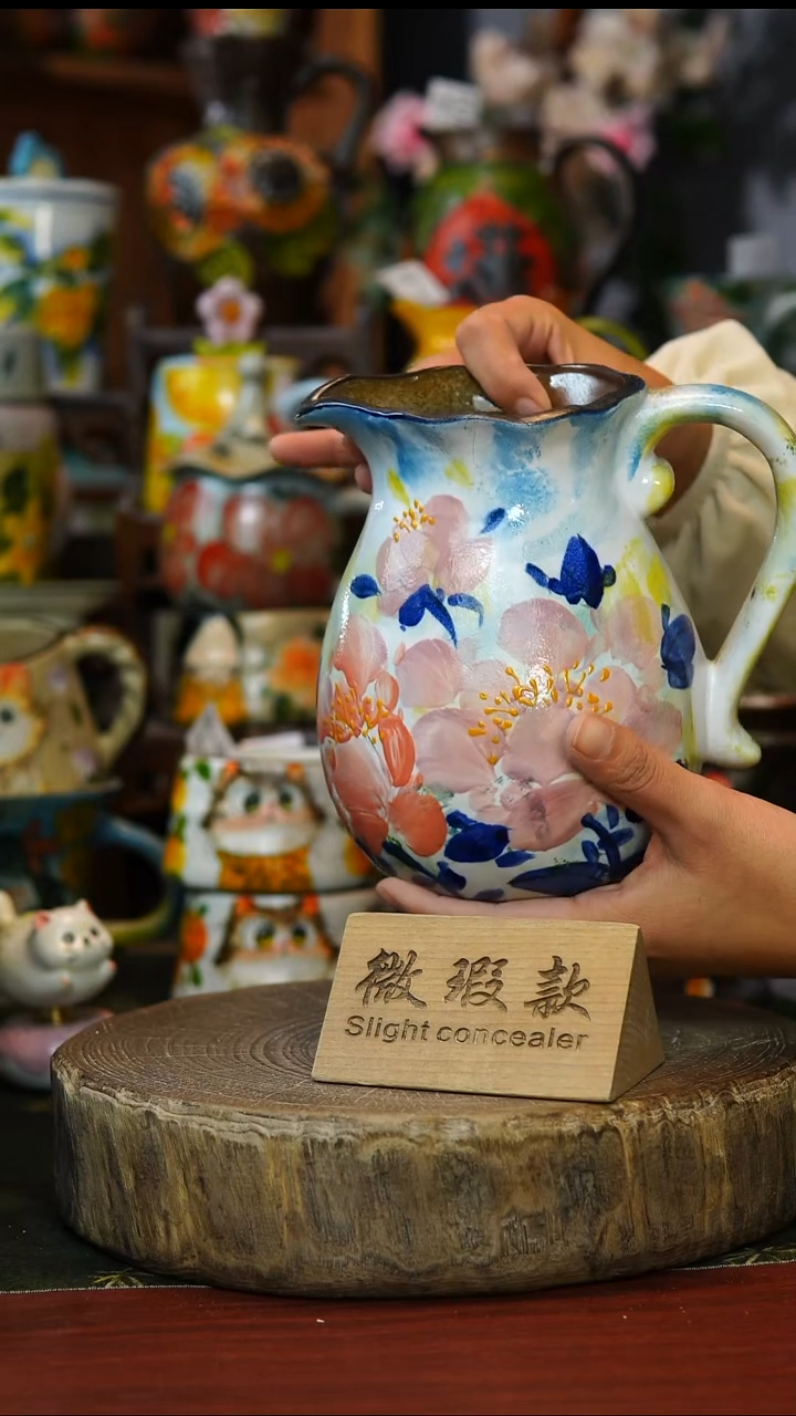 陶瓷185景德镇手工手绘釉下彩