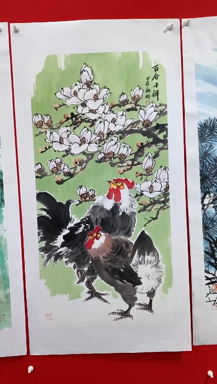 【闪购商品】国画sp637杰苏盼老师作品