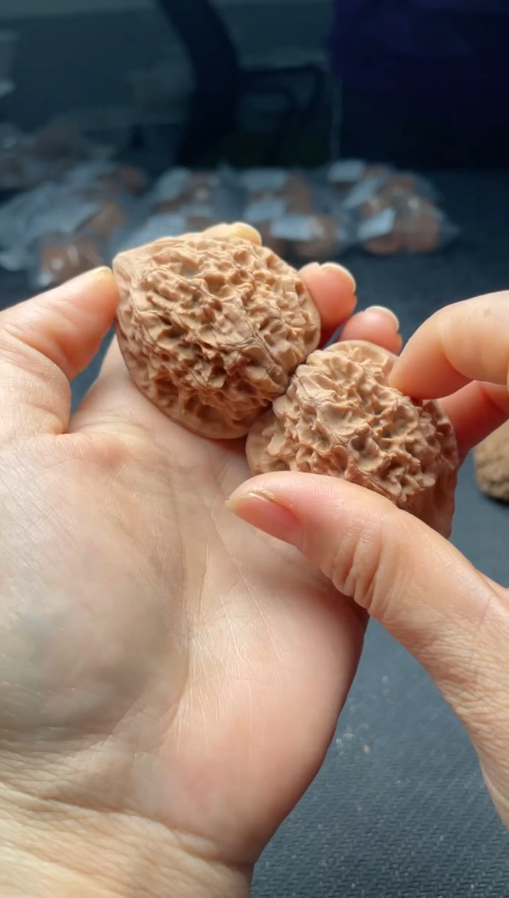 把件文玩核桃w328  官帽 44尺