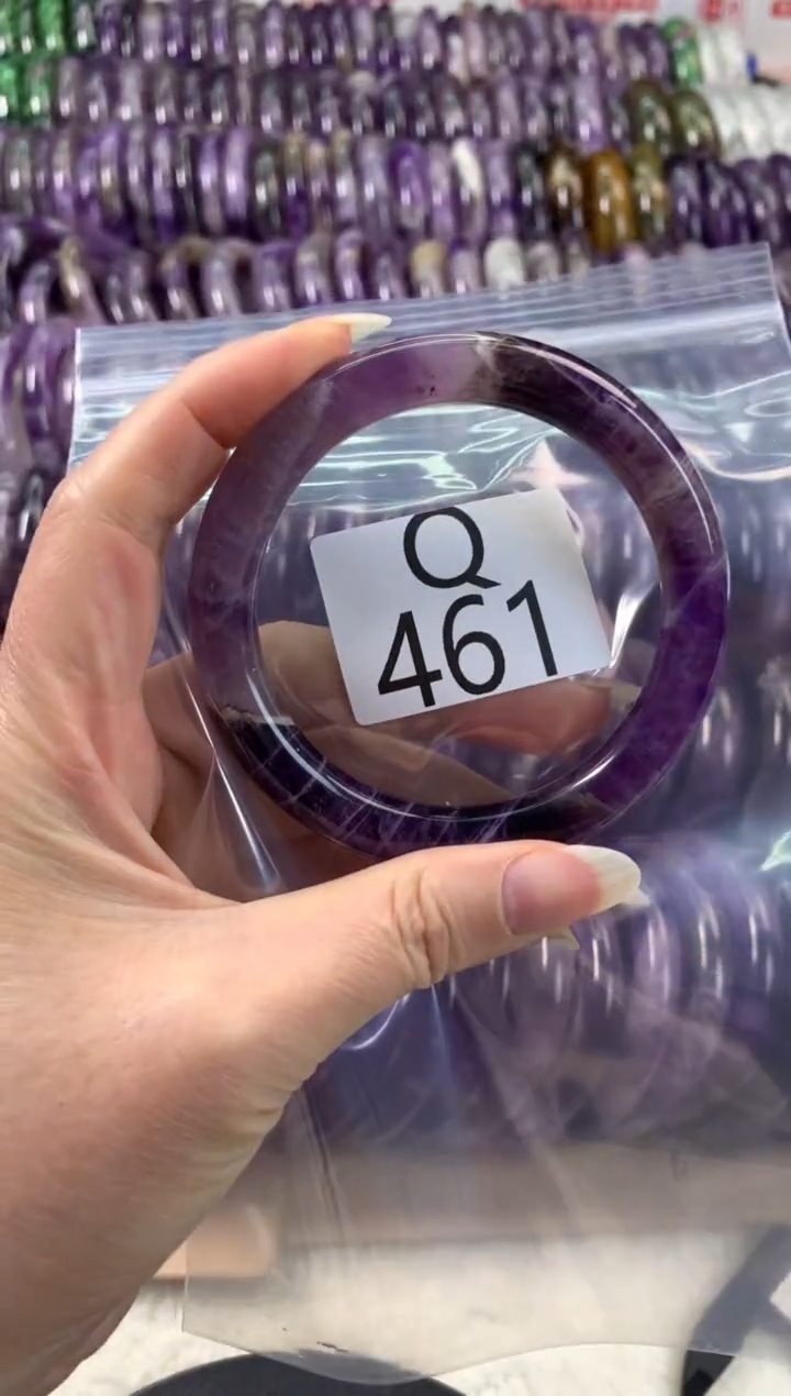 【闪购商品】水晶水晶手镯Q未镶嵌461-59