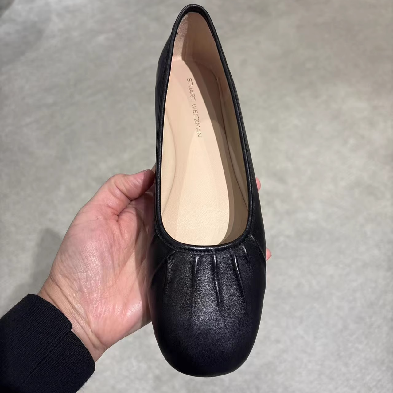 STUART WEITZMAN方头平底鞋Kacey Ballet Flat