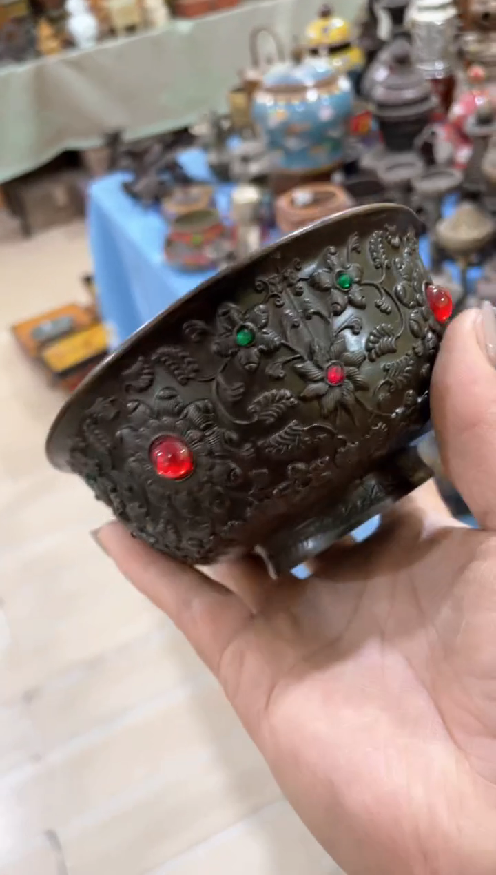 【闪购商品】摆件宫廷影视老旧工艺摆件