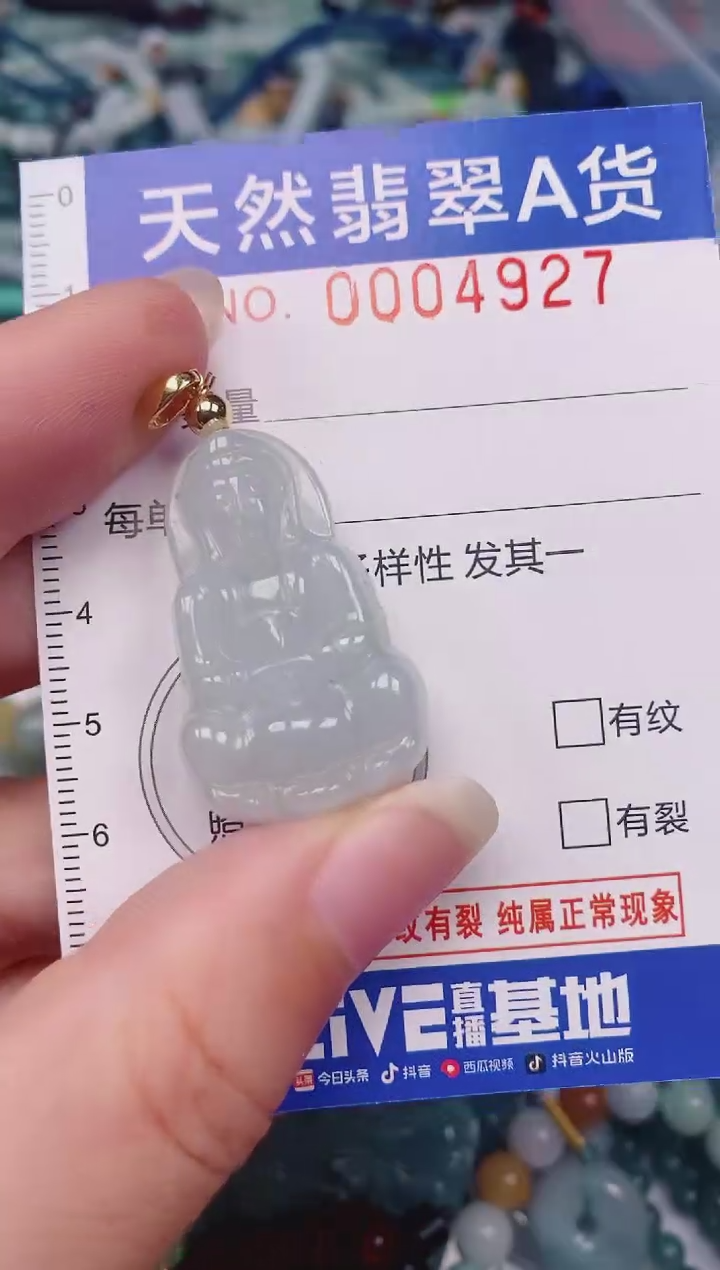 颈饰未镶嵌翡翠00004927