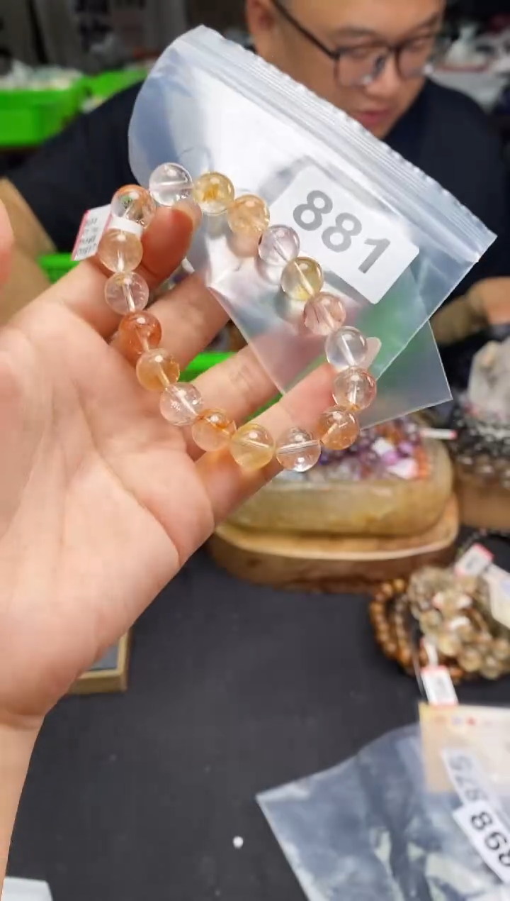 水晶手串未镶嵌手串881
