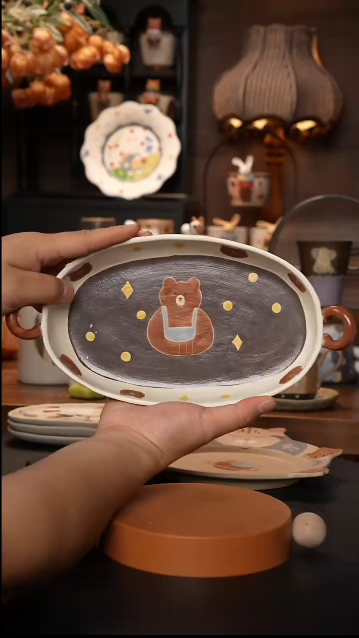 餐具川谷原创手作陶瓷  12.7  不退差价