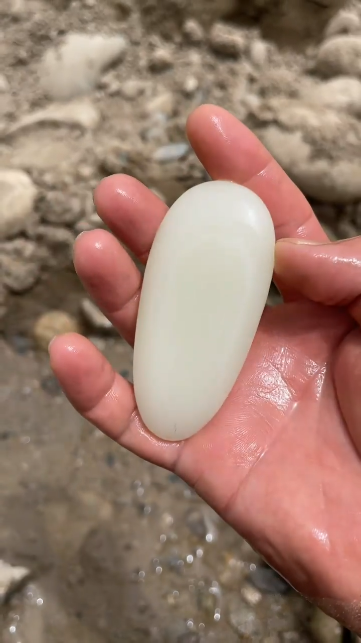 和田玉未镶嵌吊坠(不含链)0013