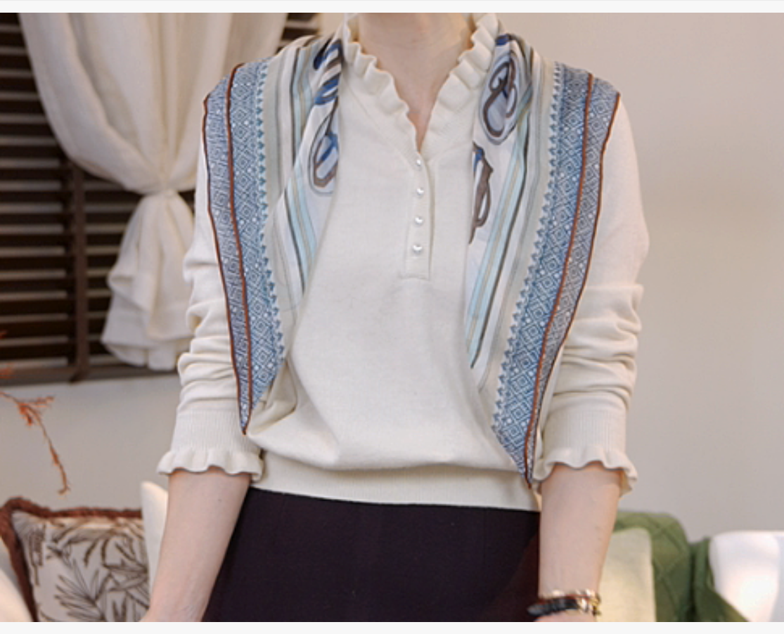 【橙蜜客】时尚气质披肩方巾2554S000705