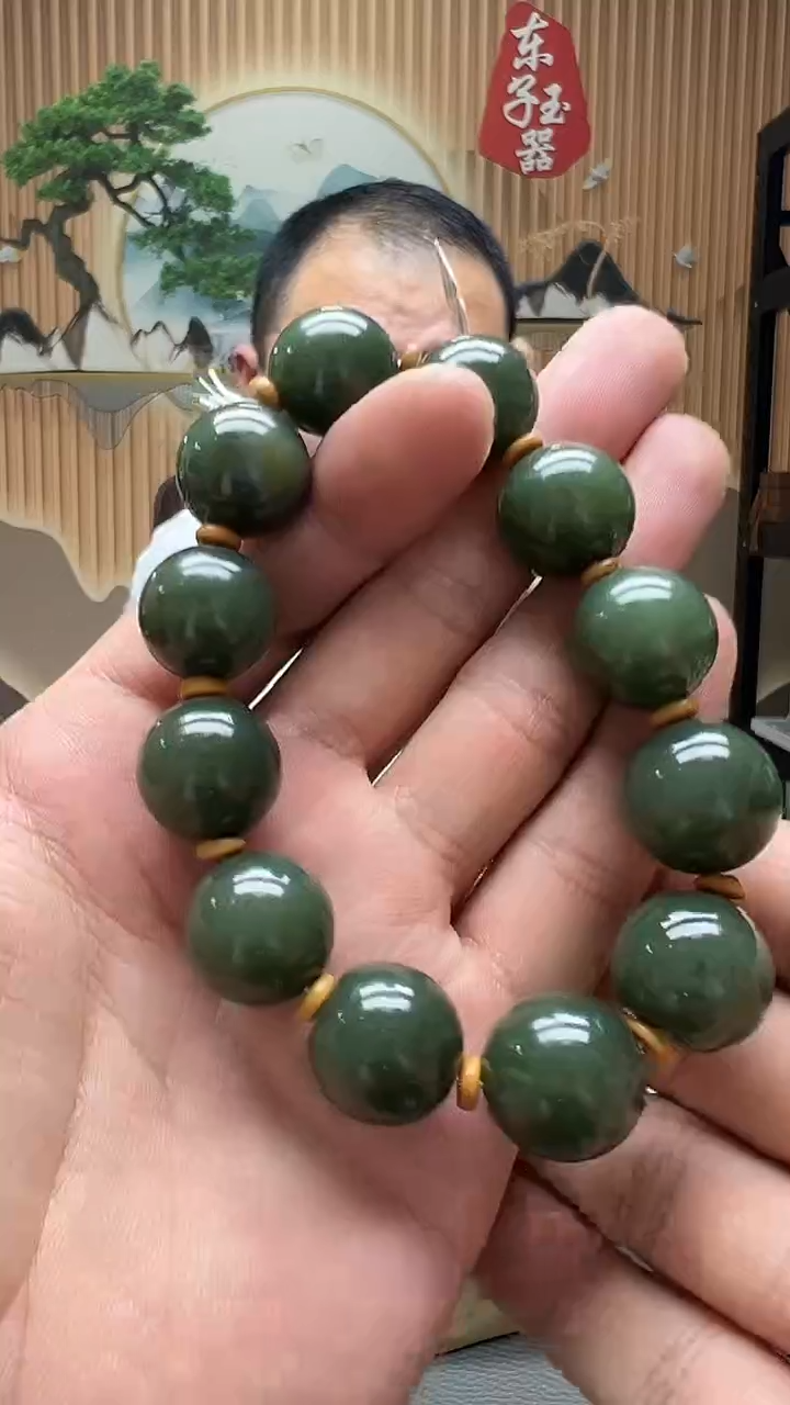 【闪购商品】和田玉手链未镶嵌天然玉石高货手链