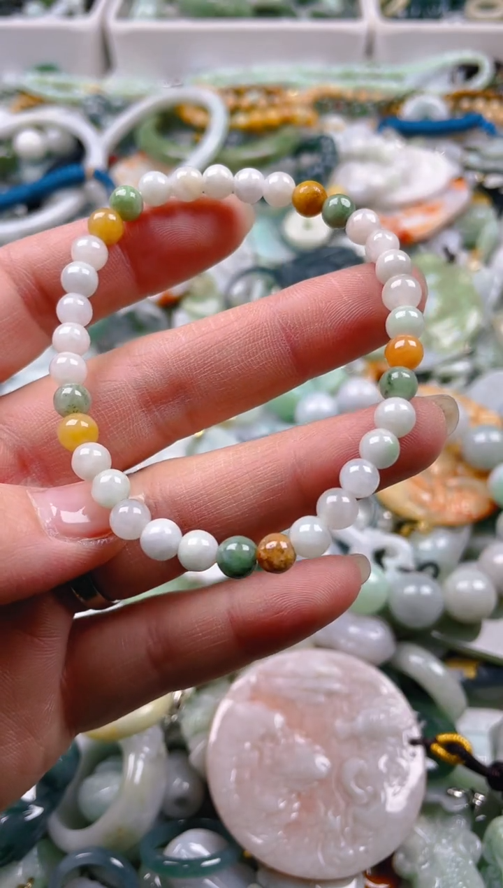 【闪购商品】翡翠颈饰未镶嵌/D/翡翠A货一图一物