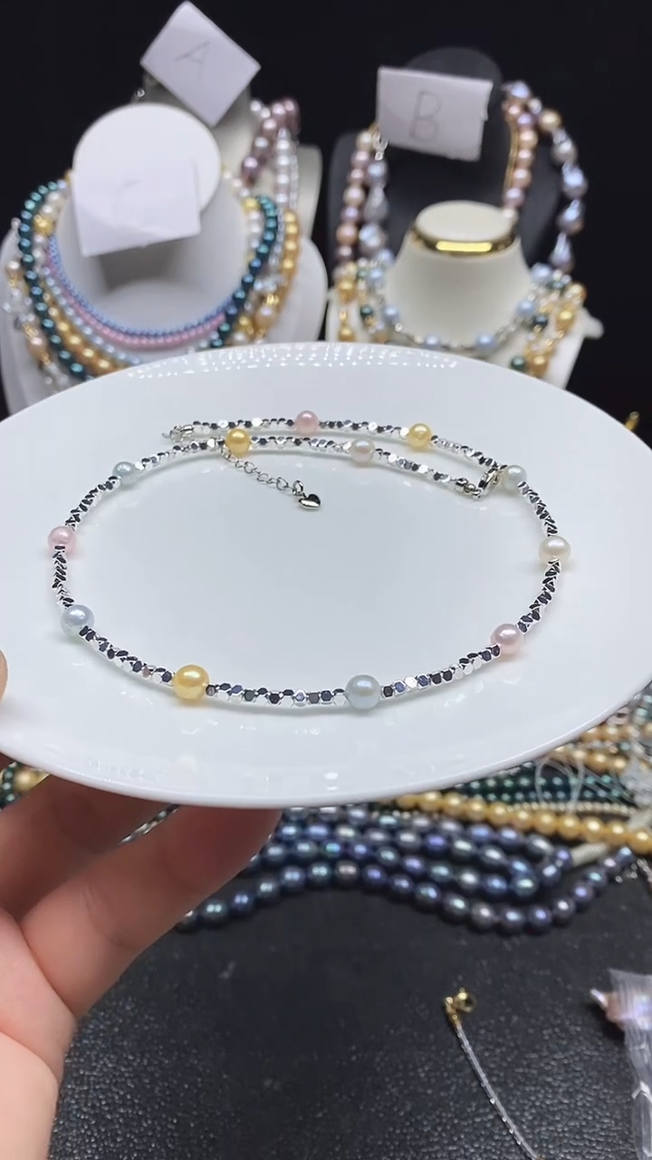 【闪购商品】淡水珍珠颈饰未镶嵌多人