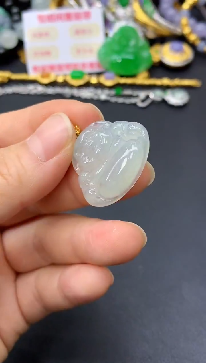 颈饰未镶嵌翡翠22-中国好珍宝