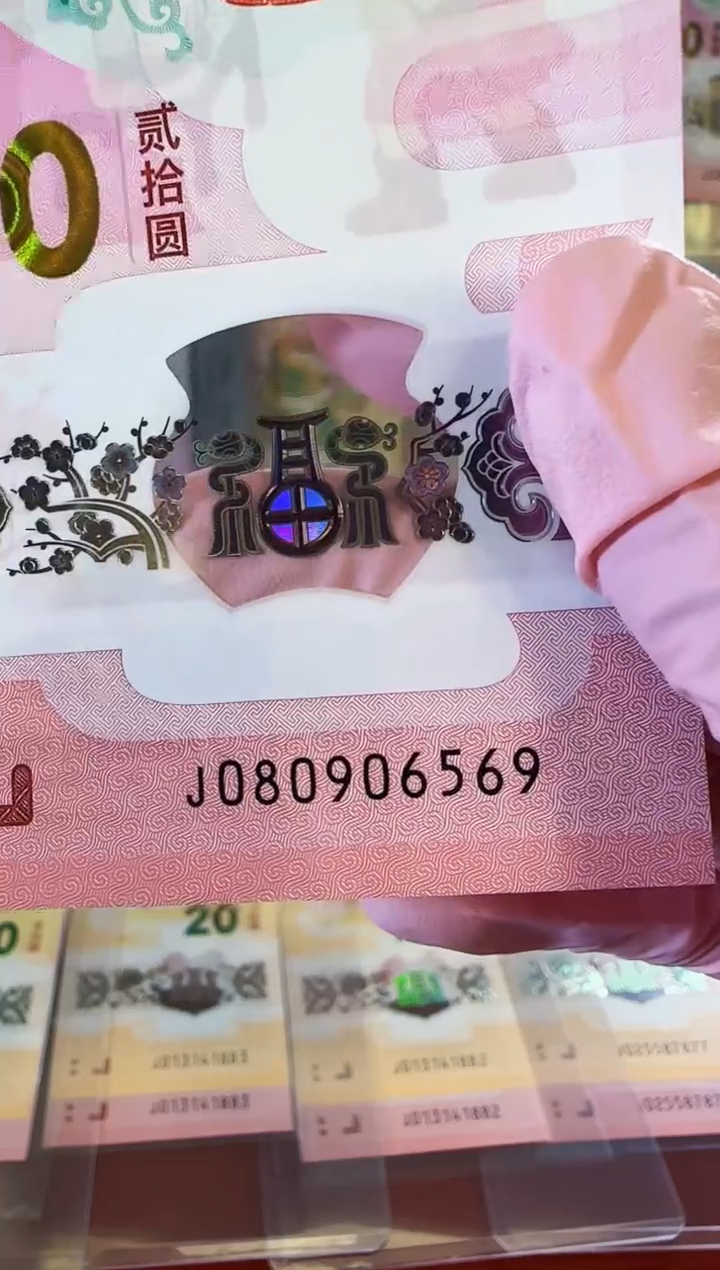 【闪购商品】塑料2025蛇钞080906569单张裸