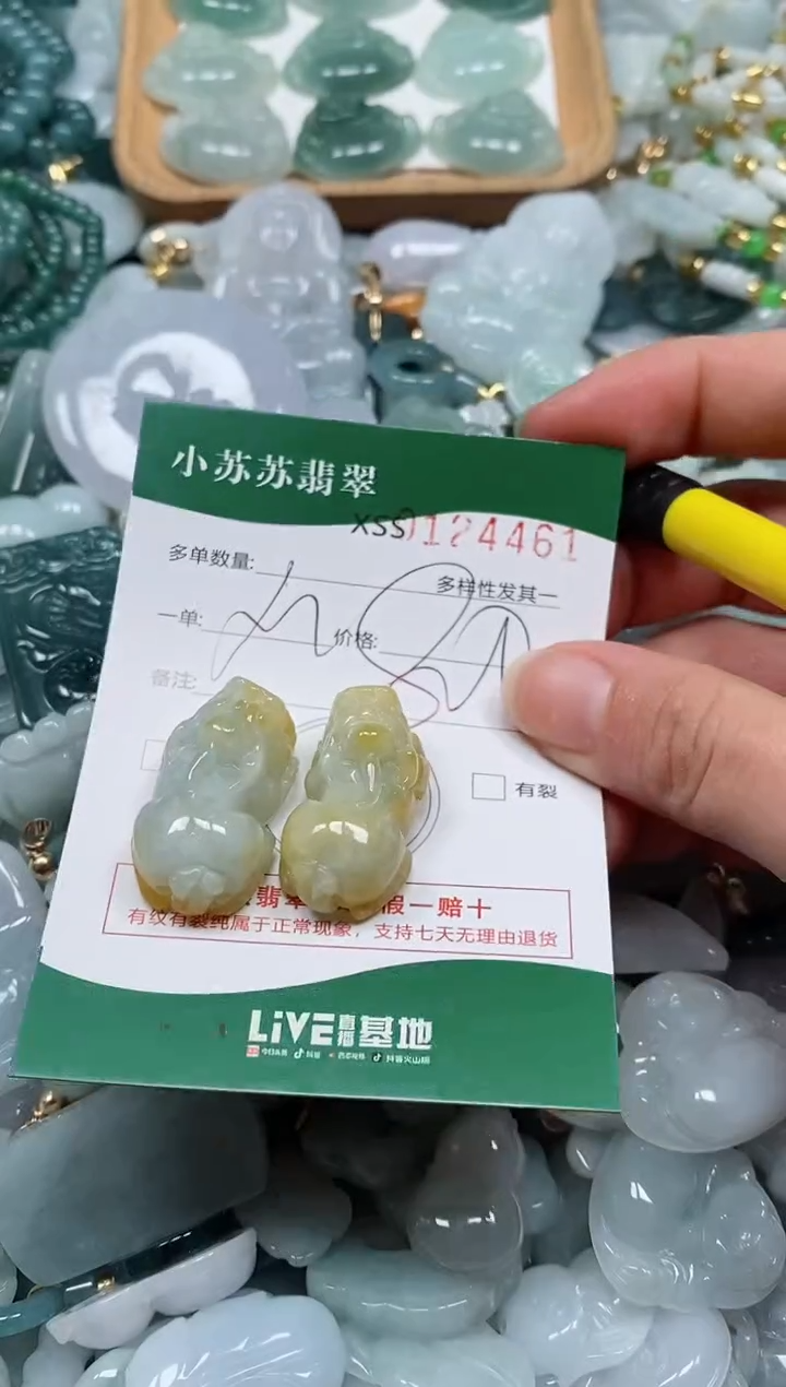 【闪购商品】翡翠颈饰未镶嵌闪购商品0124461