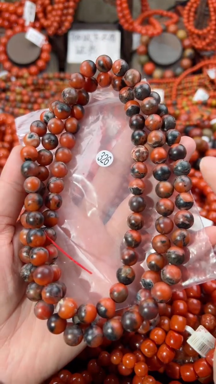 【闪购商品】南红玛瑙手串未镶嵌9