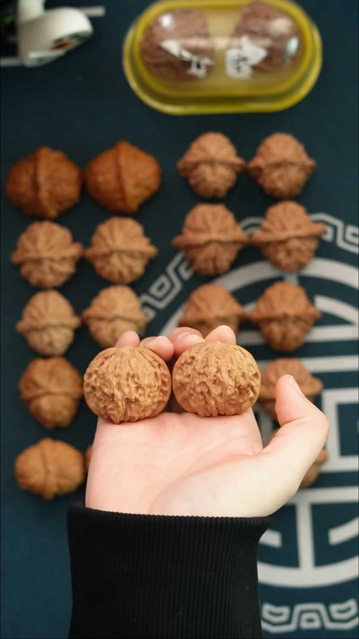 吊坠文玩核桃磨盘40全